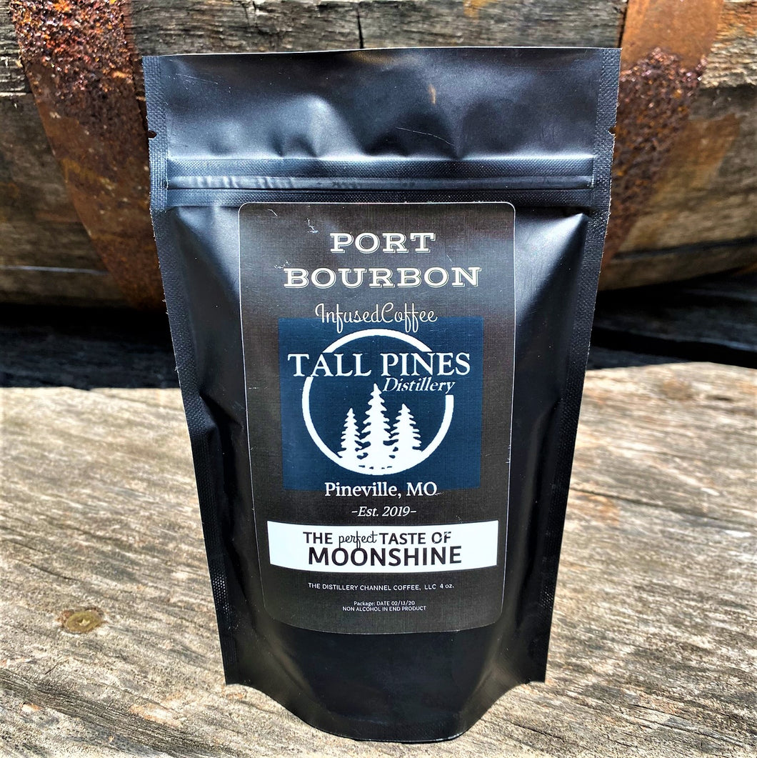 Port Bourbon Moonshine Coffee